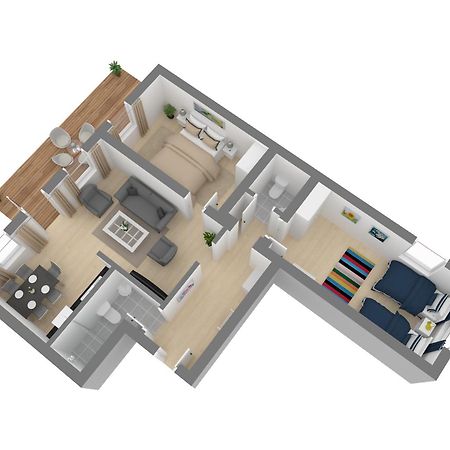 Apartament Gutshof Gross Behnkenhagen Zewnętrze zdjęcie
