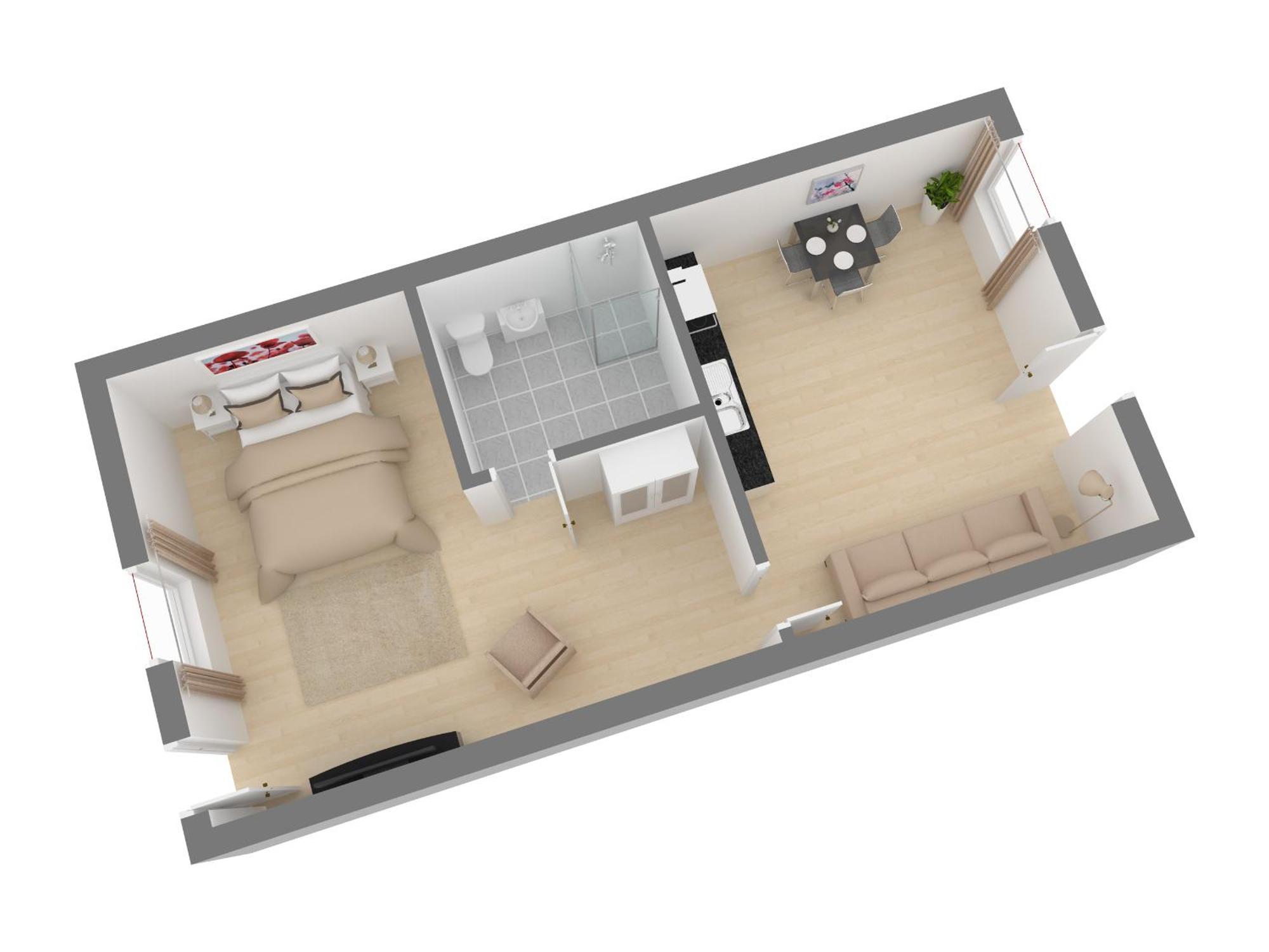 Apartament Gutshof Gross Behnkenhagen Zewnętrze zdjęcie