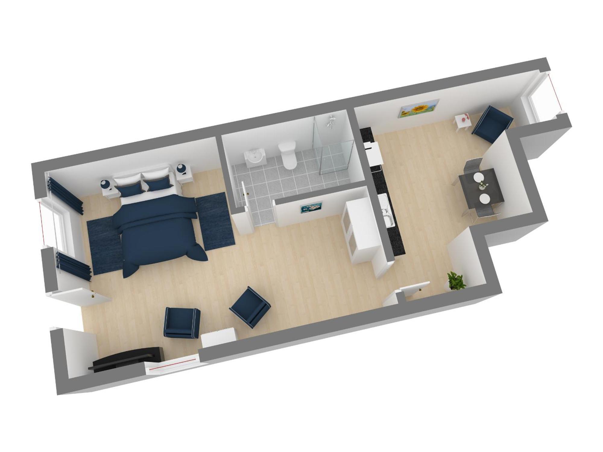 Apartament Gutshof Gross Behnkenhagen Zewnętrze zdjęcie