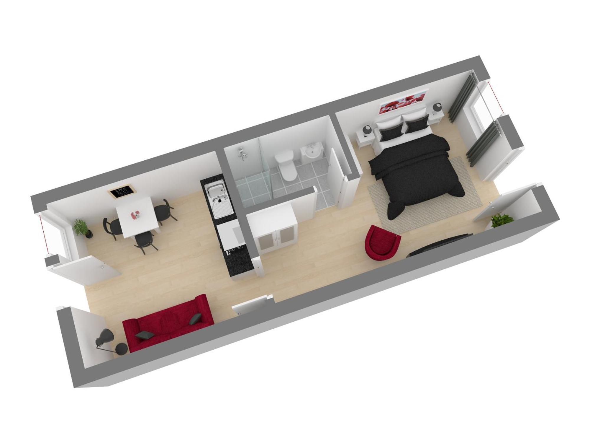 Apartament Gutshof Gross Behnkenhagen Zewnętrze zdjęcie