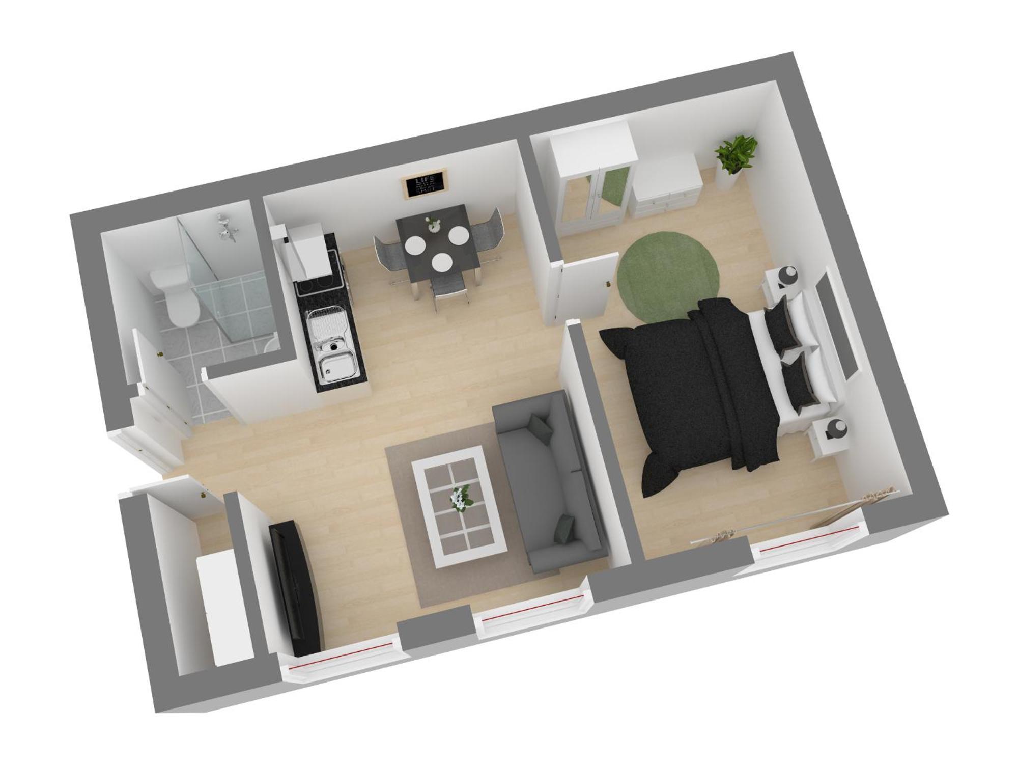Apartament Gutshof Gross Behnkenhagen Zewnętrze zdjęcie