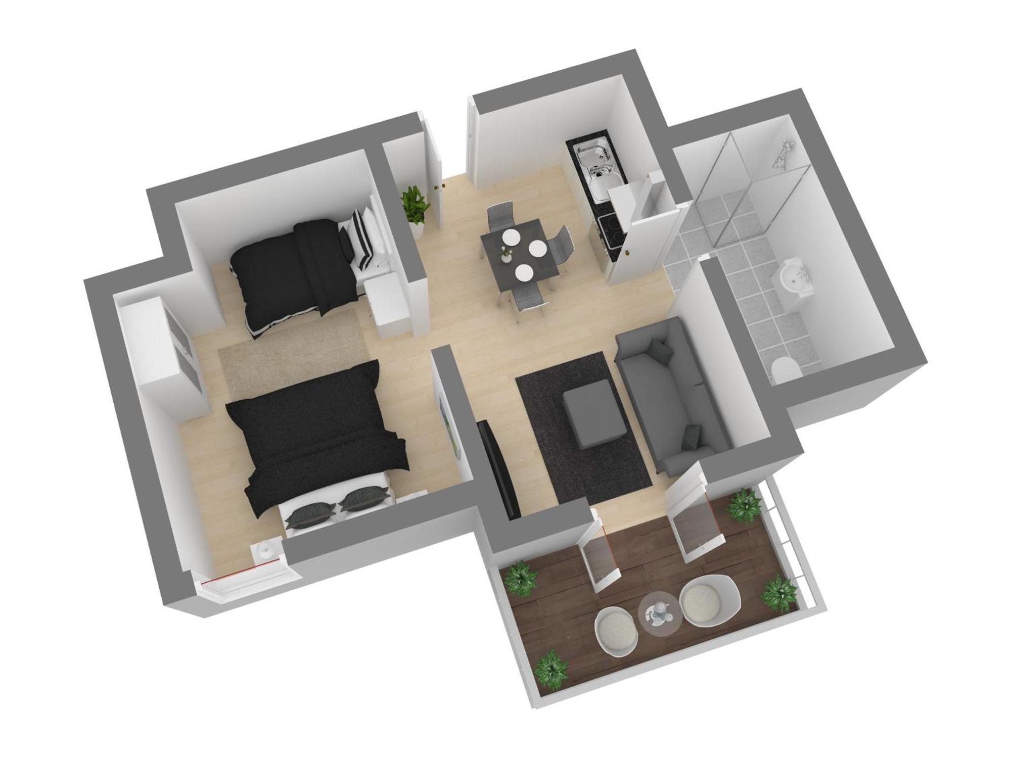 Apartament Gutshof Gross Behnkenhagen Zewnętrze zdjęcie